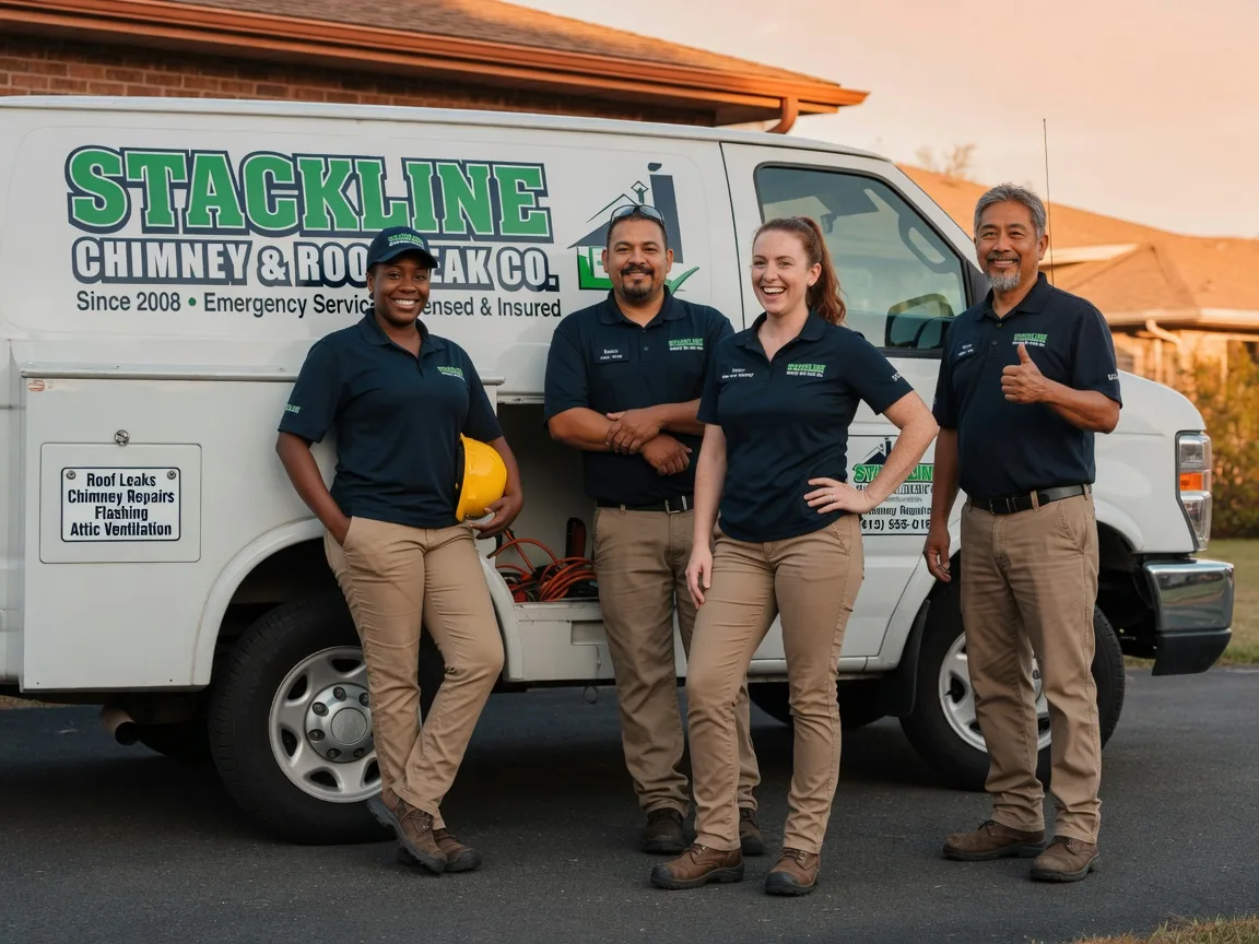 Chimney flashing repair company in Cucumber, WV